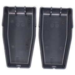 2Pcs Black Liftgate Glass Hinge Cover Trim for Jeep