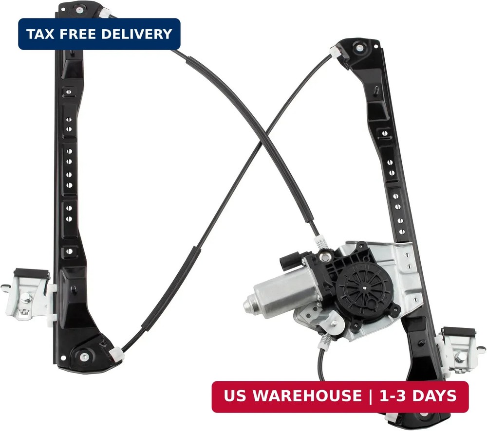 741-876 Front Driver Side Power Window Regulator with Motor Fits for Jaguar S
