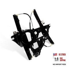 Power Window Regulator Without Motor For Ford For Front Left Sliver/Black