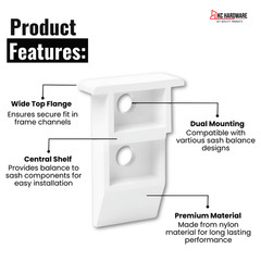 7/8 in. x 1-5/16 in. Nylon Sash Cam Replacements for Channel Balances- 2 Pack