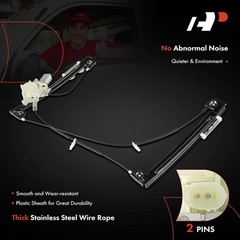 Power Window Regulator with Motor for Mini Cooper 2002-2005 Front Left