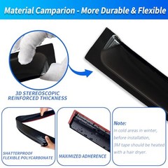 Window Rain Guards Compatible 2017-2022 Kia Sportage 4PC Window Visors Vent