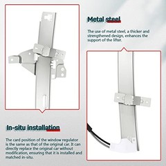 Front Left Side Power Window Regulator with Motor Replacement for 1997-2005