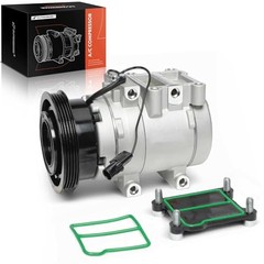 A/C Compressor with Clutch Compatible with Kia Rio 1.6L 2003-2005