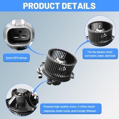 Front HVAC Heater Blower Motor – Compatible with Dodge Dakota 2001 2002 2003,