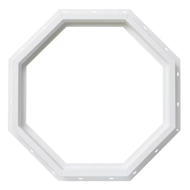 Reliabilit Vinyl Octagon Window 24” x 24” #4066703 White Model VOCT2424RB