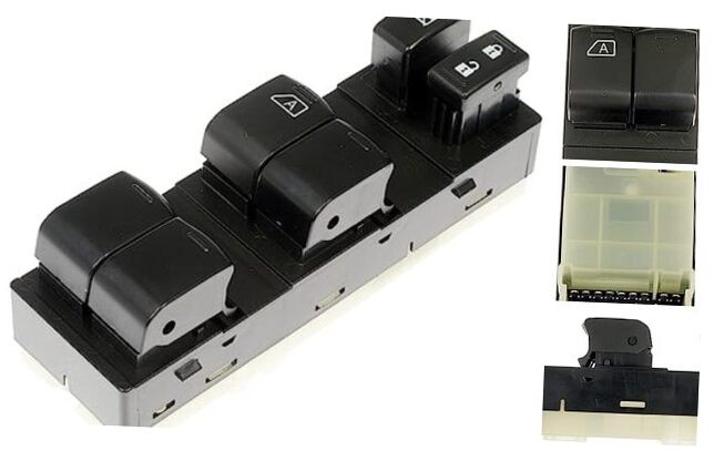Front Left Driver Power Window Switch 901-887 for Nissan Rogue 10-15