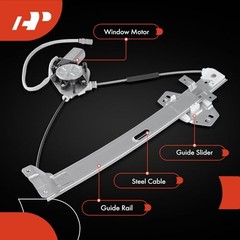 Electric Power Window Regulator with Motor Front Passenger Side (RH)
