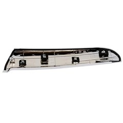 Rear Left Door(Driver Side), Chrome Surface Rear Door C Molding, Replacement