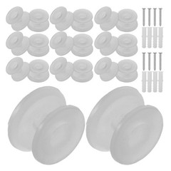 1 Set Plastic Cord Winders – String Rollers with Mounting Screws for Blinds,