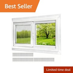 NeatiEase 36″x24″ Basement Window White