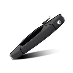 DEAL New Set of 1 Front Driver Left Side Smooth Black Exterior Door Handle