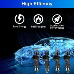 Upgraded Fuel Injectors Compatible with Dodge Dakota 2004 2005 2006 2007 2008…