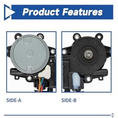 Power Window Lift Motor Front Left Driver Side Compatible with 2003-2007