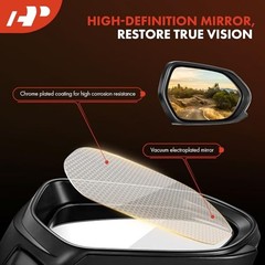 Driver Side Power Door Mirror – Compatible with Kia Soul 2020 2021 2022 2023
