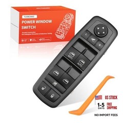 Master Power Window Switch Compatible with 2012-2015 Dodge Grand PWS-DQ-867AA