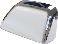 Chrome Plated Mirror Covers Caps Fit for Ford Super Duty 2017-2025 F-250 F-350 2