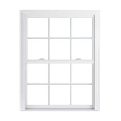 35.75 In. X 45.25 In. 70 Pro Series White Double Hung Low-E Argon Glass Vinyl Re