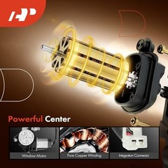 Power Window Regulator with Motor Compatible with Mazda Rear Passenger Side