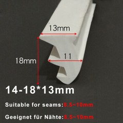 Rubber Window Door Gasket Seal Strip Glass Fixed Repair Seal Waterproof Layer