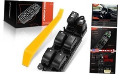 Front Left Driver Side Power Window Switch – Compatible with Lexus ES300 2002