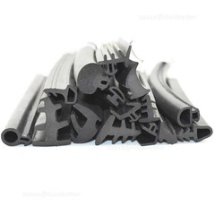 EPDM Window & Door Gasket Seal Flipper Double Glazing Rubber Draught Seal 1M