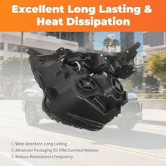 Headlight Assembly Compatible with Trailblazer 2021-2023 GM2503520 | Halogen