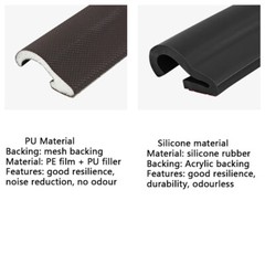Self Adhesive Seal Strip Window Door Gasket Weather Seal Silicone Rubber/PU