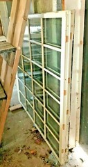 Norwood 24-Pane Window – Double Insulated Low-E – 59” Square – VA Local Pickup