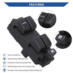 BN8F66350A Master Power Window Switch Front Left Driver Side Compatible with