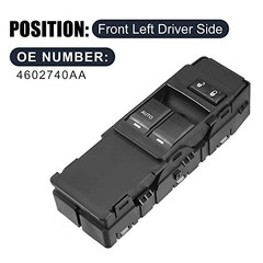 Front Left Driver Side Power Window Switch for Dodge Dakota 07-10 Extended Cab