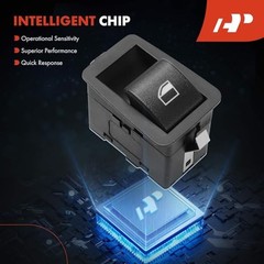 Power Window Switch Compatible with BMW 323i 1999-2000 Sedan, 325i 2001-2005,