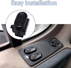 Window Switch Front Left Driver Side Compatible with Freightliner Cascadia 2007-