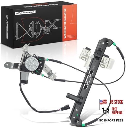 Power Window Regulator with Motor Assembly Fit for Rear Passenger Side