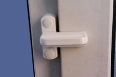 4X UPVC Window Door Safety Security Restrictor Sash Jammer Latch Lock White 2025