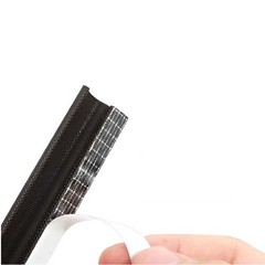 Self-Adhesive Silicone/PU Door Window Weatherstripping Noise Proof Sealing Strip
