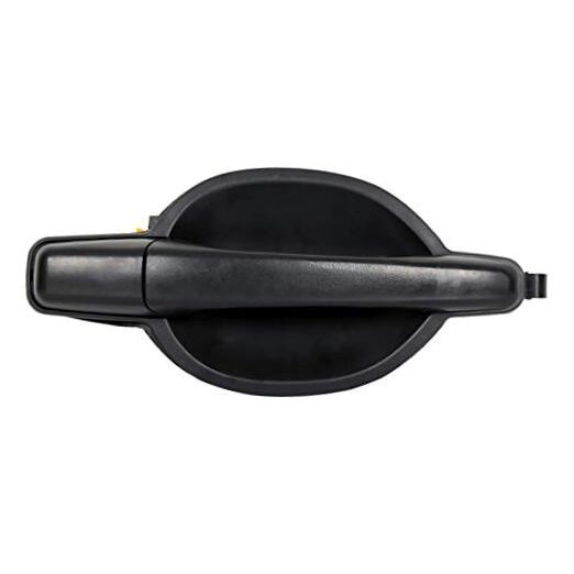 Outside Door Handle Black Textured Compatible with Mitsubishi Rear Right