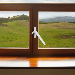 Sturdy White Aluminum Alloy Door Handle Reusable for External Right Window