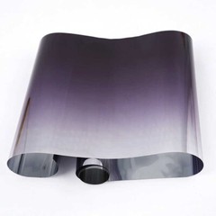 Sun Visor Window Tint Windscreen Film Tinting Black Fade To Silver 20cm X 1.5m