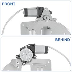 741-844 Front Left Driver Side Power Window Regulator with Motor, Compatible