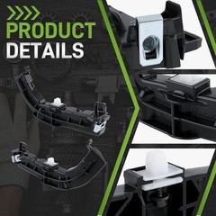 1 Pair Bumper Support Brackets 68024343AD Front Driver and Passenger