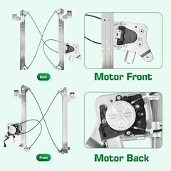 741-579 Power Window Regulator with Motor Rear Right for Chevrolet