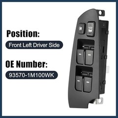 Power Window Switch – Front Left Driver Side Window Control Switch No.93570