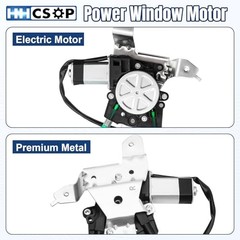 Rear Right Passenger Side Power Window Regulator with Motor Compatible with