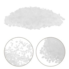 1 Pack Durable White Fusible Glass Scrap for DIY Microwave Kiln Craft Projects