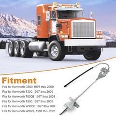 Driver Side Manual Window Regulator K092-407, HLK2557 Compatible with Kenworth