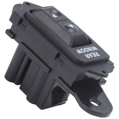 Replacement Window Switch For Ford Bronco 1992-1996 Black Plastic Rear Powe OHAU