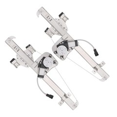 Rear Driver & Passenger Side Power Window Regulator with Motor Compatible with