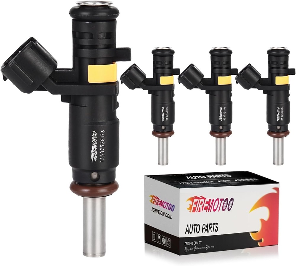 Fuel Injectors Pack of 4 6 Holes Compatible with Mini Cooper Base 1.6L 2007