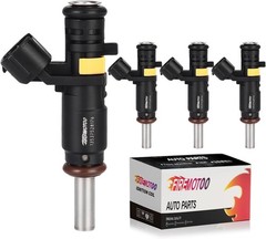 Fuel Injectors Pack of 4 6 Holes Compatible with Mini Cooper Base 1.6L 2007